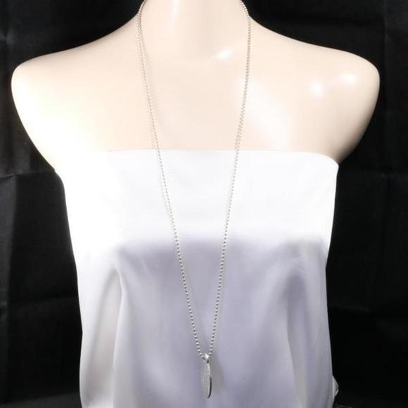TIFFANY return toe silver necklace about 25.0g 82cm jewelry - Picture 3 of 8
